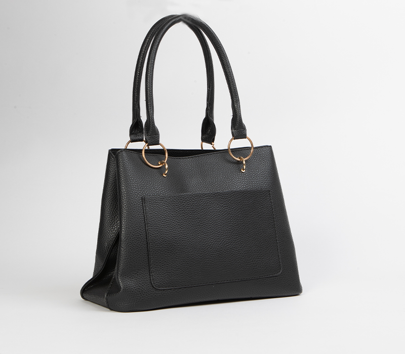 Moon Black Shoulder Bag